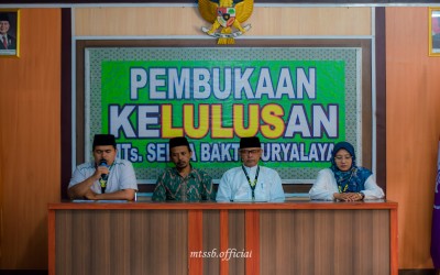 MTs SERBA BAKTI GELAR PEMBUKAAN KELULUSAN MURID KELAS IX TAHUN PELAJARAN 2025/2026