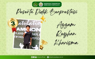 Azzam Reyhan Kharisma Raih Juara III Taekwondo pada PORSENI Suryalaya Championship 2025