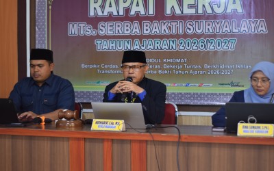 MTs Serba Bakti Gelar Rapat Kerja Tahun Ajaran 2026/2027