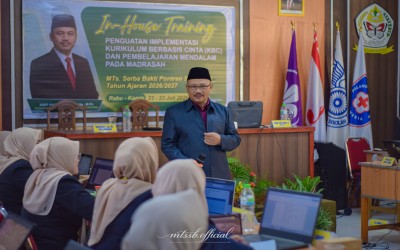 HARI PERTAMA IHT: MTS SERBA BAKTI PERKUAT IMPLEMENTASI KURIKULUM BERBASIS CINTA MELALUI PEMBELAJARAN MENDALAM