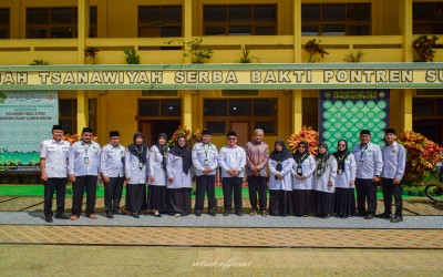 Kepala Kantor Kemenag Monitoring Pelaksanaan TKA di MTs Serba Bakti Pontren Suryalaya