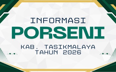 Informasi Juknis PORSENI MTs Kabupaten Tasikmalaya Tahun 2026